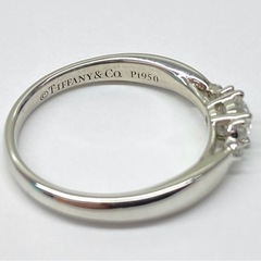 TIFFANY＆Co. ティファニー ハーモニー ダイヤモンドリング サイドストーンの画像