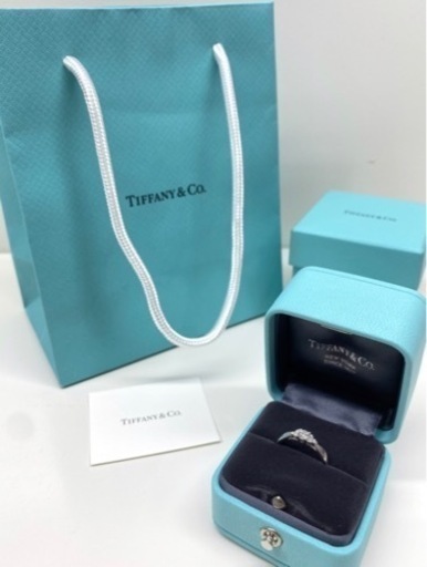 TIFFANY＆Co. ティファニー ハーモニー ダイヤモンドリング サイドストーン