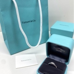 TIFFANY＆Co. ティファニー ハーモニー ダイヤモンドリング サイドストーンの画像