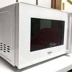 電子レンジ 2020年製 Haier ハイアール 目立った傷や汚れなしの画像