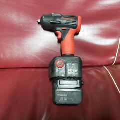 スナップオン　CT4410Aインパクトレンチ　マキタアダプター付 スナップオン CT4410Aインパクトレンチ マキタアダプター付