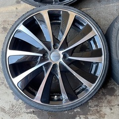 バリ山　NANKANG ULTRASPORT NS-2 165/35R17 夏タイヤ　HOT STUFF EXPLORER 17インチ　アルミホイール付き　