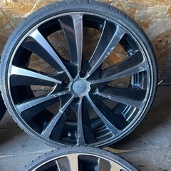 バリ山　NANKANG ULTRASPORT NS-2 165/35R17 夏タイヤ　HOT STUFF EXPLORER 17インチ　アルミホイール付き　