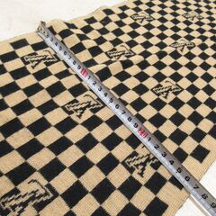 ストール　マフラー　ショール　ブラック/イエロー系　レディースの画像