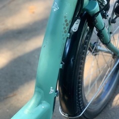 4344 🔝🔋超高性能バッテリー12A 🆕🛞新品日本製タイヤ20 🚲子供乗せ電動自転車の画像