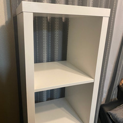 【IKEA カラックス】カラーボックスの画像