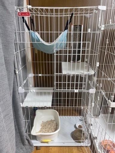 猫ゲージ2段