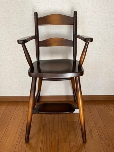 飛騨産業 キツツキマーク ベビーチェアー