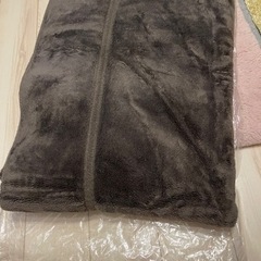 無印良品　厚手毛布　あげます。