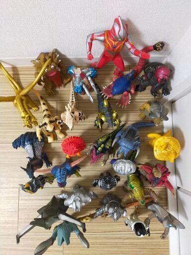 ウルトラ怪獣ソフビ　まとめて！