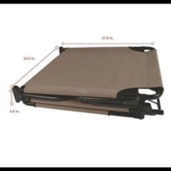 美品！新品未使用コールマンアウトドアチェアベッドの画像