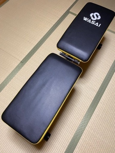 【美品】WASAI ワサイ インクラインベンチ 折り畳みタイプ