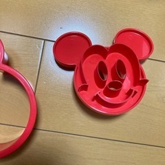 ミッキー型抜きの画像