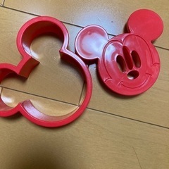 ミッキー型抜きの画像