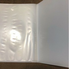 <美品、自宅保管品、取引成立❣️>B5サイズのクリアブック48ポケットの画像