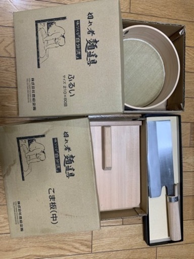 蕎麦打ちセット