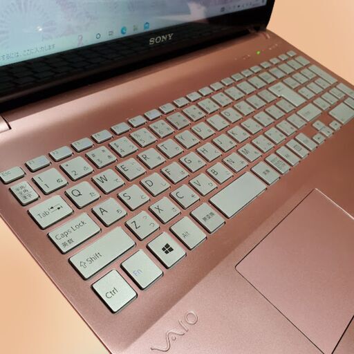 人気のVAIO 薄型 さくらピンクのノートパソコン