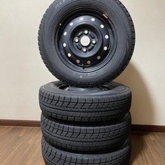 145/80R13 ブリヂストン BLIZZAK VRX 2018年製　スチールホイール付き