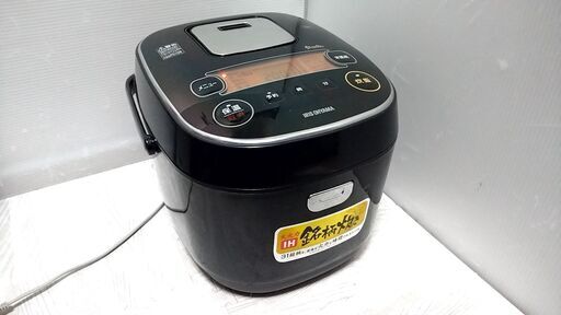 【決まりました】アイリスオーヤマ 大火力 IH ジャー 炊飯器 10合炊き 2021年製 【RC-IE10 (B)】