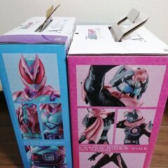 仮面ライダー　リバイス　ソフビクス　フィギュア　リバイ、バイス　セット　一番くじ　A賞　の画像