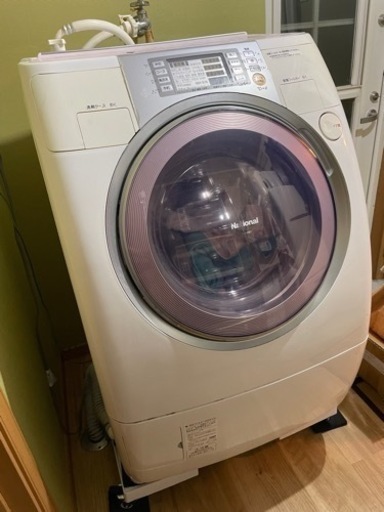 お譲り先決まりました！ドラム式 電気洗濯乾燥機 NV-V81 national  8kg洗濯機 乾燥機