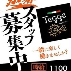 ホールスタッフ募集