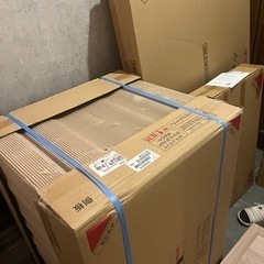 新品未使用未開封！ニトリ　ダブルベッドフレーム（ヴィアン深型MBR）の画像
