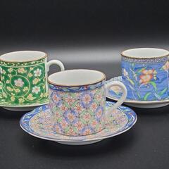①コーヒーカップ&ソーサー3客セット【有田焼 翔優作】の画像