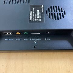 DreamMaker ドリームメーカー 10.1インチ 車載地デジテレビ モニター セカンドモニター TV101Bの画像