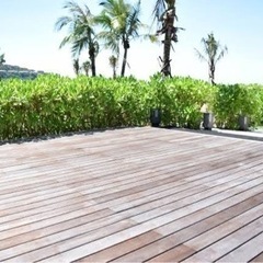 ウッドデッキの塗装 - リフォーム