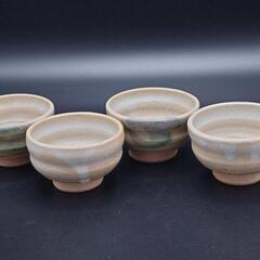 ⑬おちょこ4客セット【陶器】