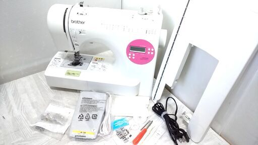 【決まりました】brother/ブラザー コンピューター ミシン 軽量【フット コントローラー/サイド カッター 未開封品 付き】 【BS401/CPV7602】