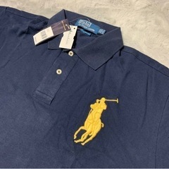 【新品】POLO RALPH LAUREN ポロ ラルフローレン XXL ポロシャツ 刺繍ロゴの画像