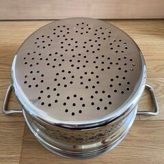 クッチーナ パスタ インサート 22cmの画像