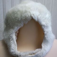 かわいい！７０ｓ ロングヘアー用 ファー帽子の画像