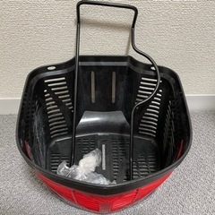 子供自転車のカゴの画像