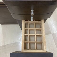 姿見ドレッサー　大塚家具製造販売　ﾀﾞｰｸﾌﾞﾗｳﾝの画像
