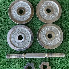 ダンベルセット　筋トレ　AUSSIE  12.5kgの画像