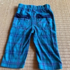チェックズボン９５センチの画像