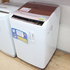 日立◆7.0kg全自動洗濯機◆ビートウォッシュ◆BW-7WV◆2016年製◆ピンク◆動作確認済み◆HITACHI◆中古品【こちらは店舗です。浜村鹿野温泉ICから3分 買取本舗 宮本リサイクル 営業時間9～19時 定休日水曜のみ←連絡できませんm(_ _)m