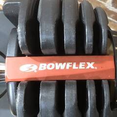 状態良好 ダイヤル式アジャストダンベルの本家  Bowflex(ボウフレックス) アジャストダンベル+専用台座＋アジャスタブルベンチ  手渡し希望/自社配送可能（配送エリアについてお問い合わせください）の画像
