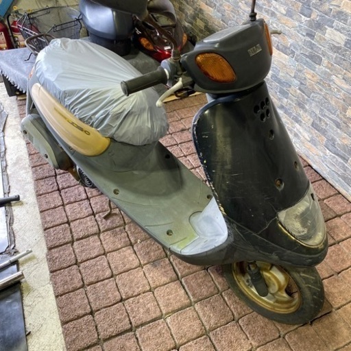 不動‼️書類あり　鍵あり‼️ YAMAHA ジョグC 2サイクル　原付メットインスクーター　バイク　福岡市南区