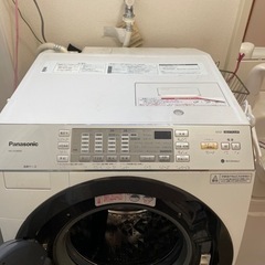 ［キャンセルの為再度募集］パナソニック　ドラム式洗濯機2018年製の画像