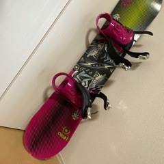 NITRO スノボー板　ビンディング　カバー付き3点セット