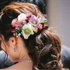 ブーケ、ブートニア、ヘッドドレス追加写真①の画像