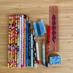 えんぴつセット　ミッキー、ミニオンなど…