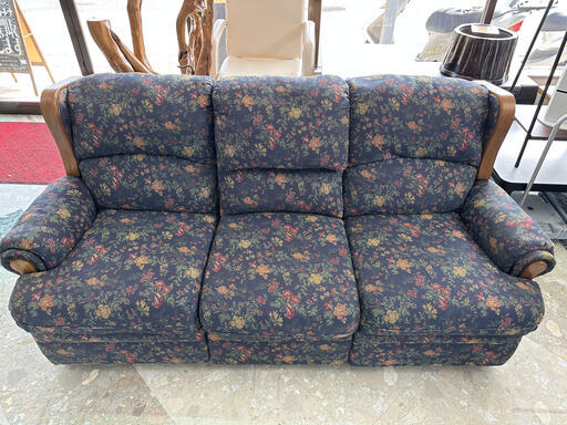 Lane ３人掛リクライニングソファ　　リサイクルショップ宮崎屋住吉店　22.12.20F