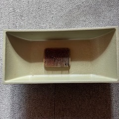 萬古焼　花器　剣山付き　万古焼花器　生け花