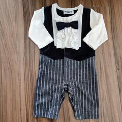 ベビー服　タキシード風ロンパース　サイズ70　Men'sCLUB...