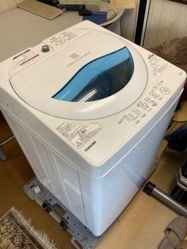 2017年製 TOSHIBA AW-5G5 東芝 洗濯機 5kg ワンオーナー 美品